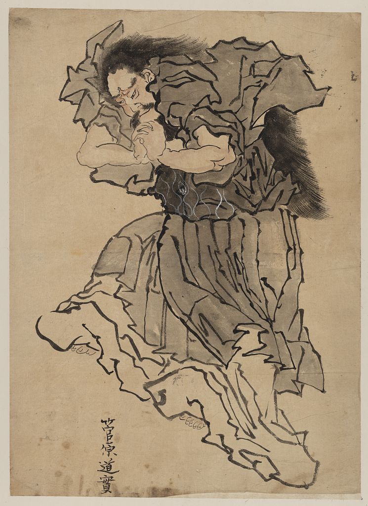 1850年頃に描かれた菅原道真の肖像