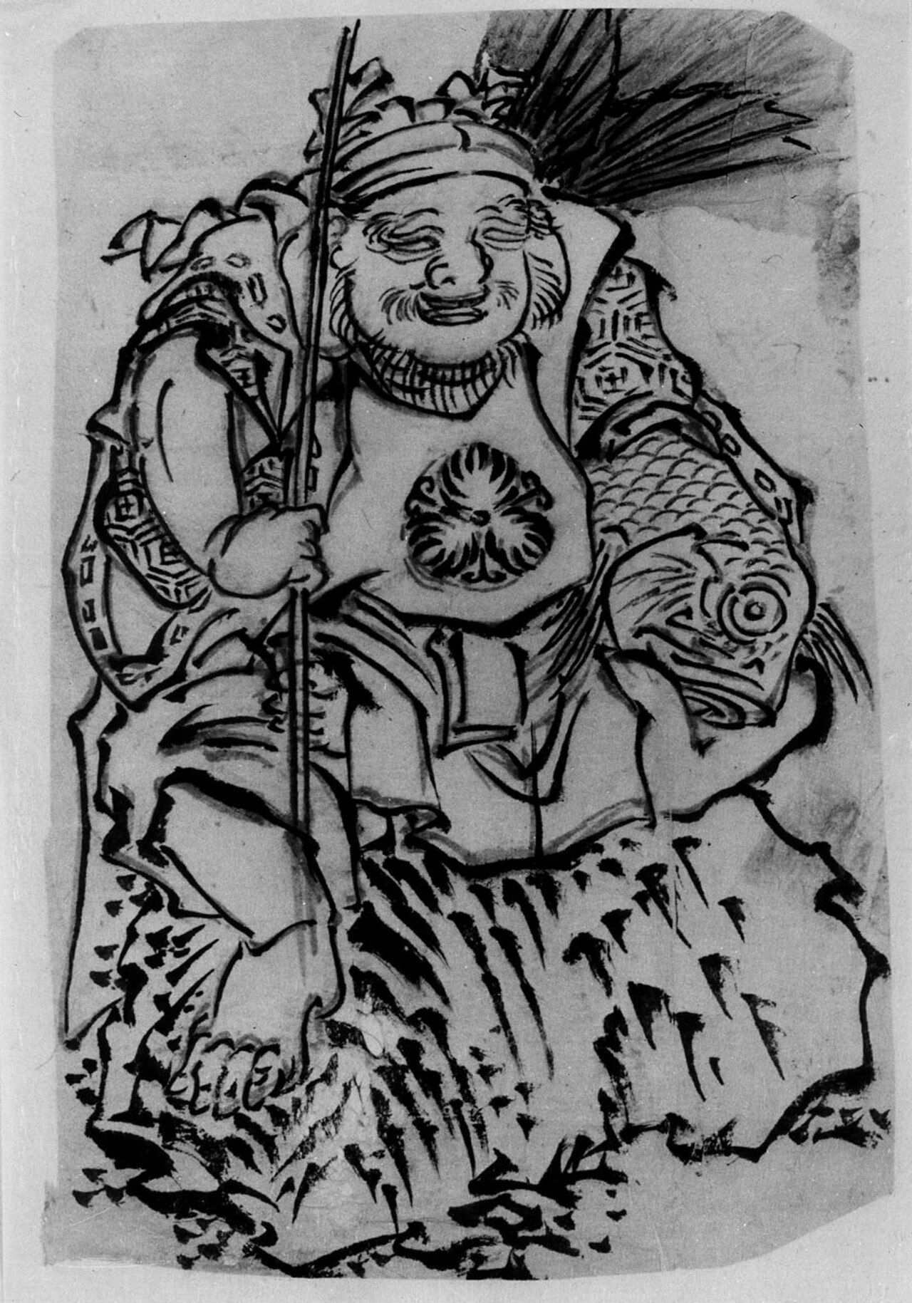 葛飾北斎が描いた恵比寿
